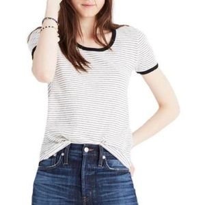 MADEWELL Recycled Cotton Ringer Tee